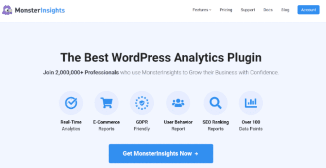 monsterinsights-best-ecommerce plugin for wordpress