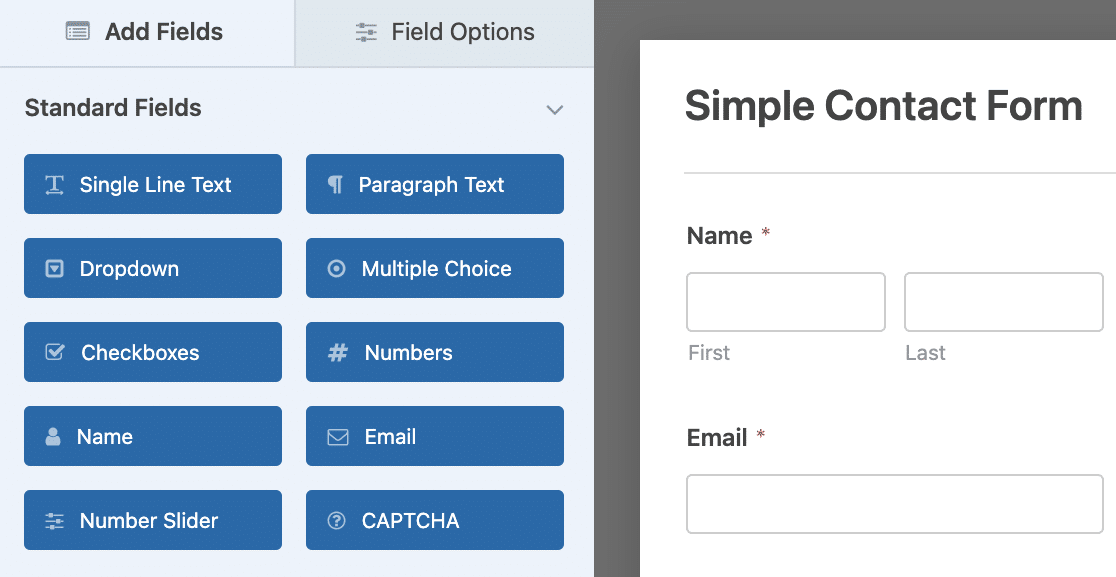 wordpress free forms plugin