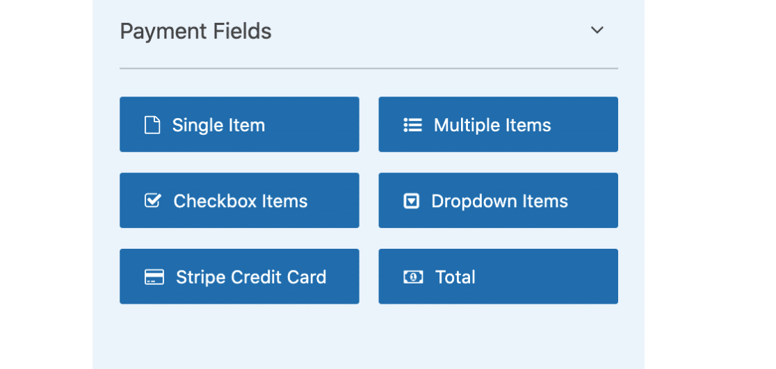 WPForms Payment Fields