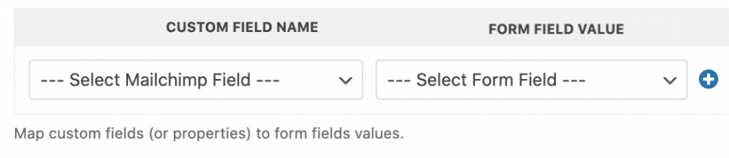campos personalizados Mailchimp