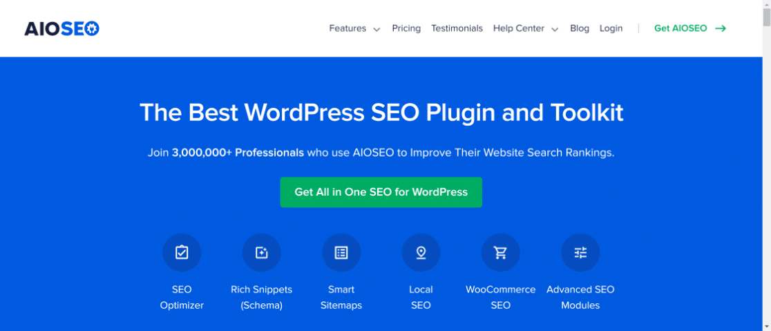 AIOSEO - best wordpress SEO plugin