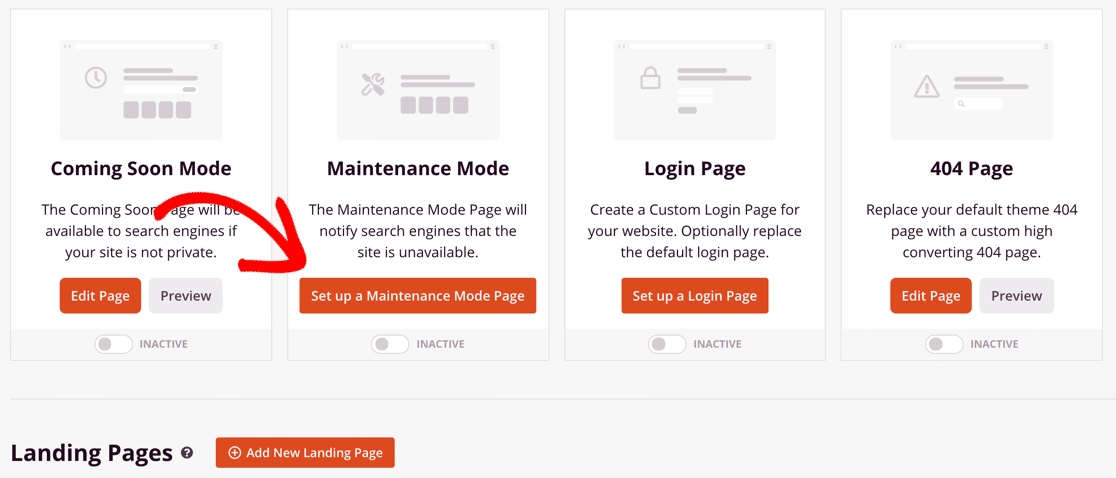 Create a Maintenance Mode Page