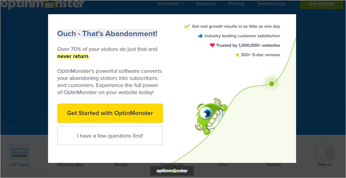 OptinMonster - Form Abandonment Solution