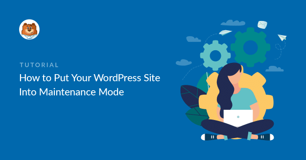 WordPress maintenance mode