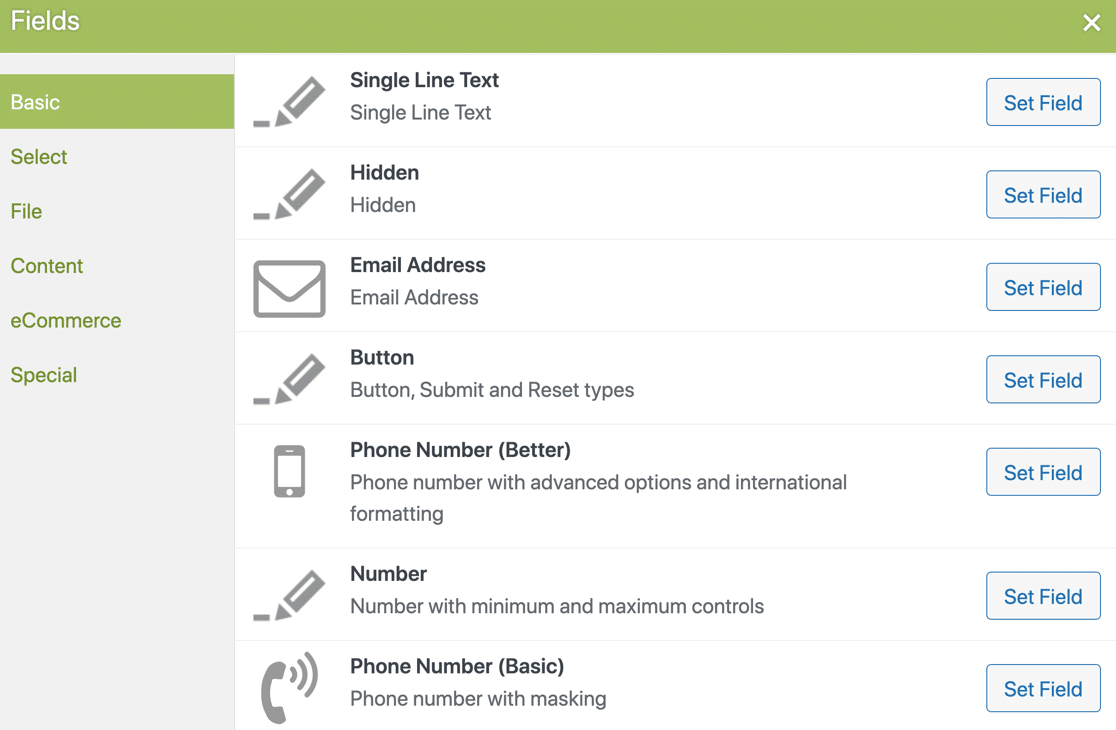 Add a field in Caldera Forms