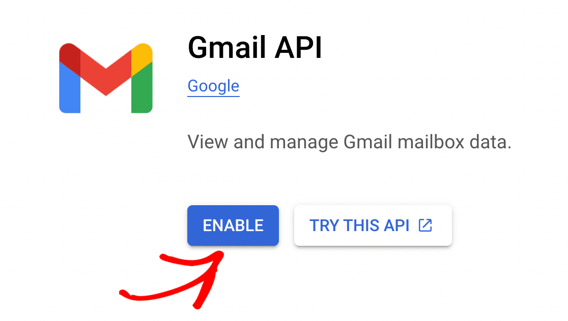 enable gmail api