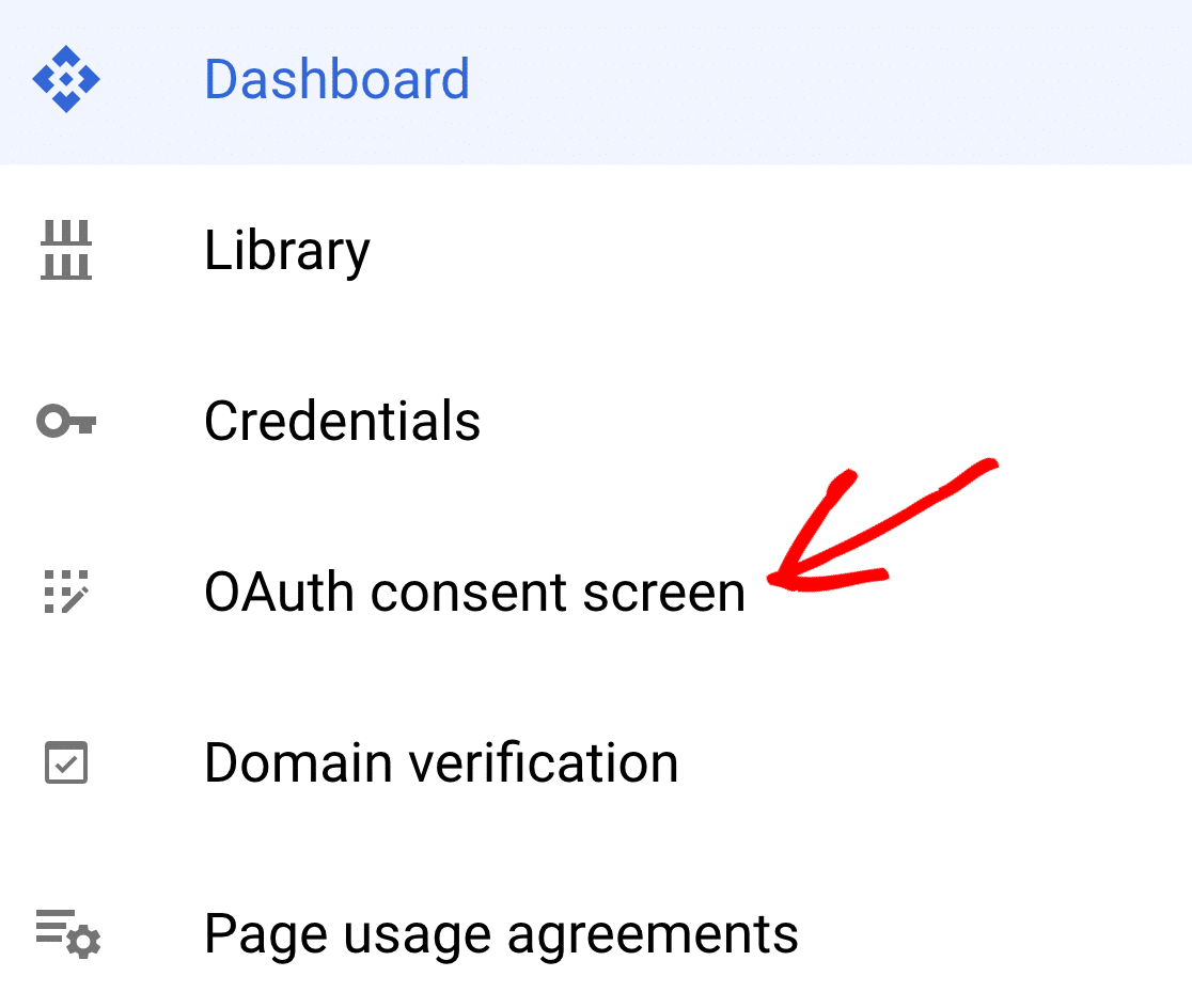 OAuth consent screen