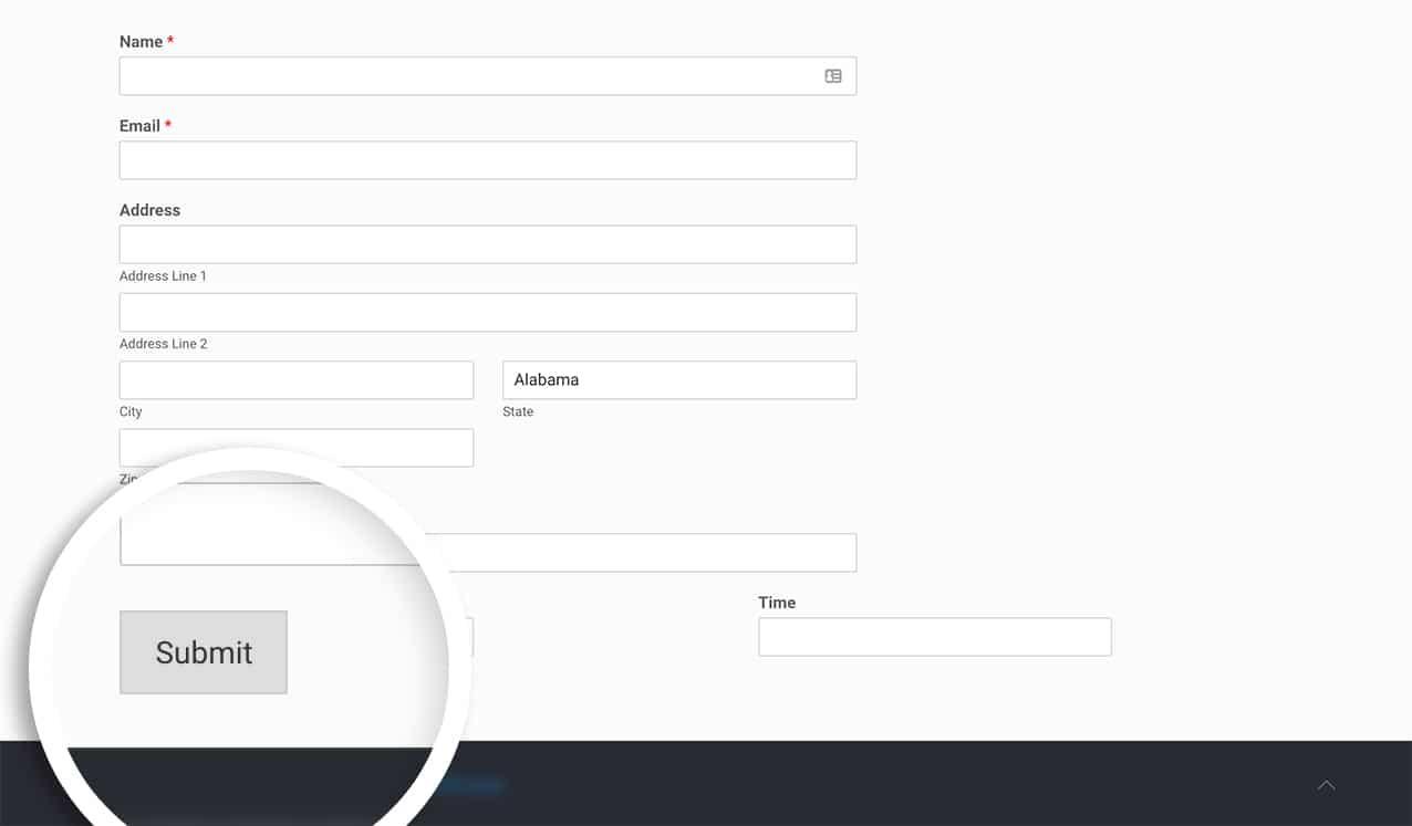 with this css added, the overlay on submit button when you hover will no longer be visible