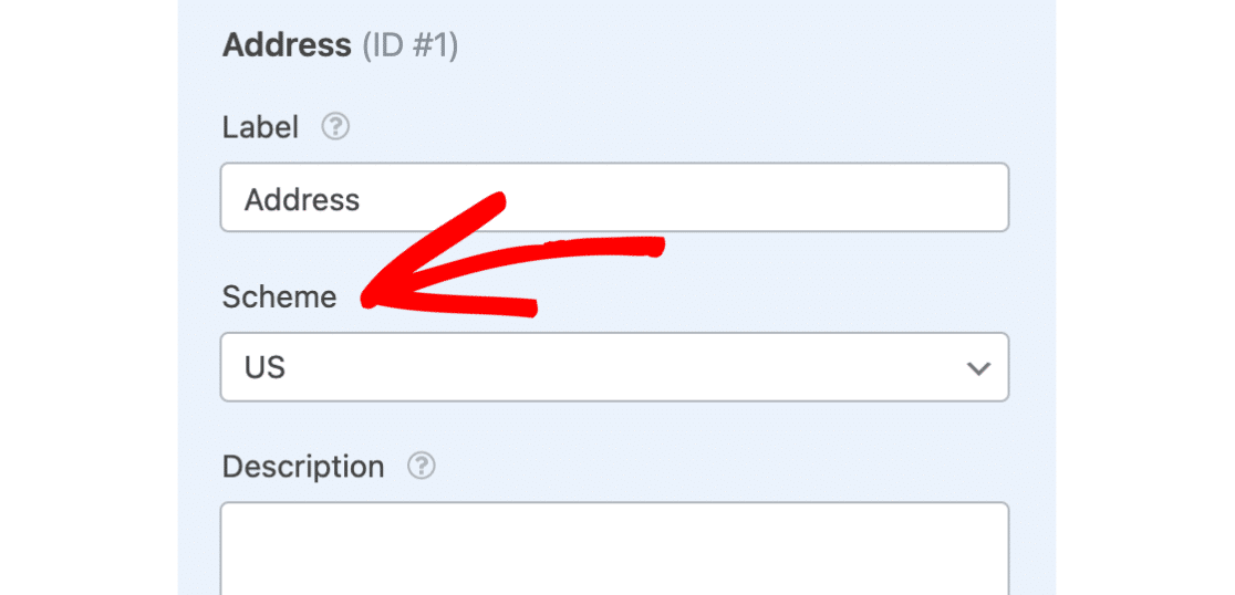 Address scheme