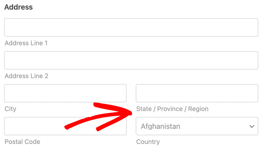 Address scheme international