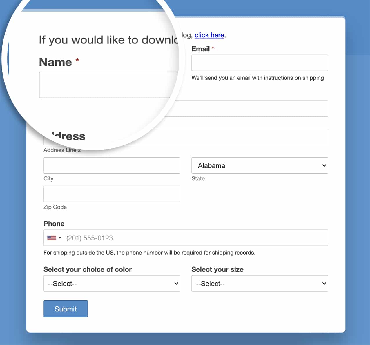 using the wpforms_form_pages_content_before action, you can output something before the form is displayed