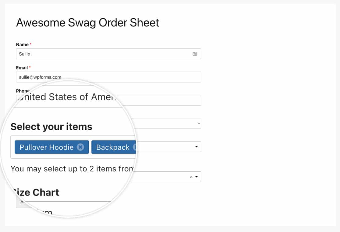with this snippet you can limit the choices selected in the modern dropdown field