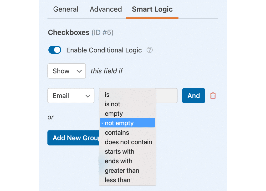 How to Use Conditional Logic with WPForms