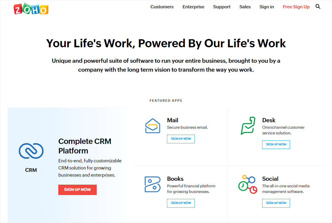 zohocrm constant contact integration