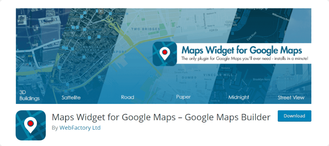 Maps Widget for Google Maps