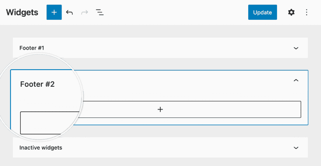 Selecting a widget area to add a form to - WPForms Selecting a widget area to add a form to
