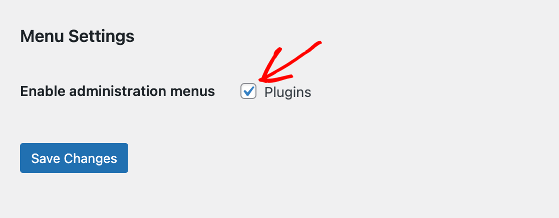 Enabling the Plugins screen for subsites in a multisite network