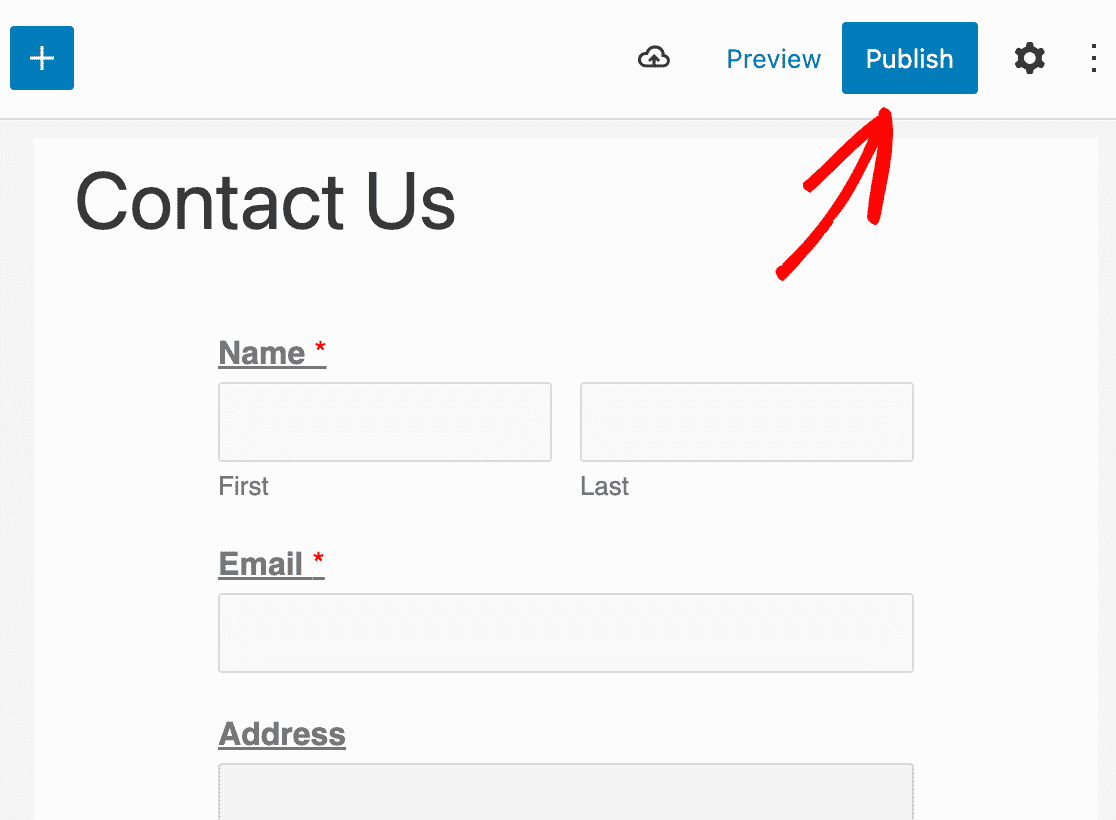 Publishing your Address Autocomplete form