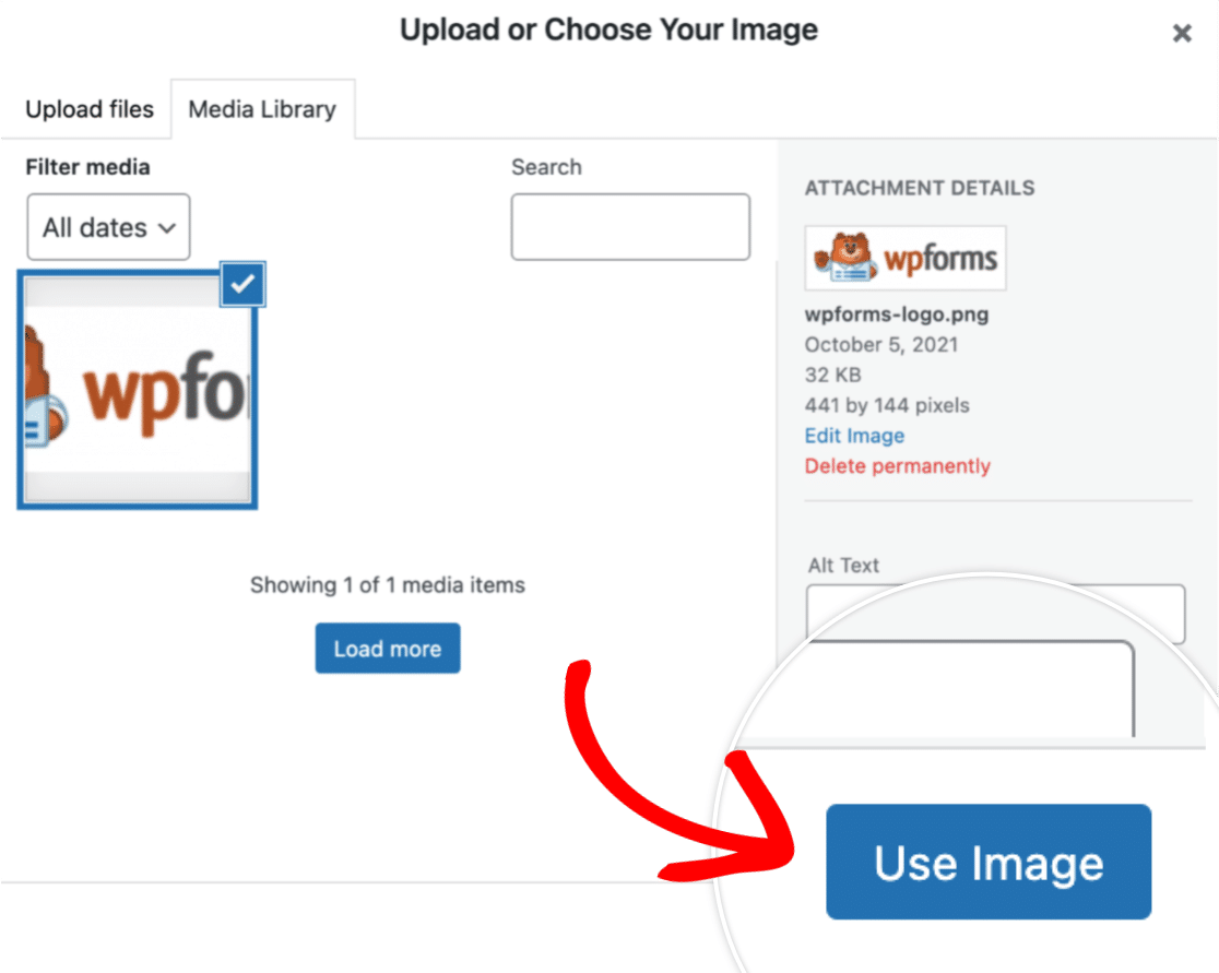 Use image button