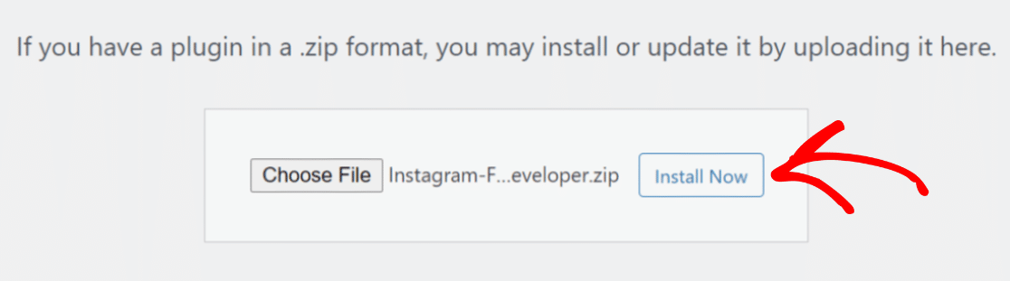 install Instagram Feed Pro plugin