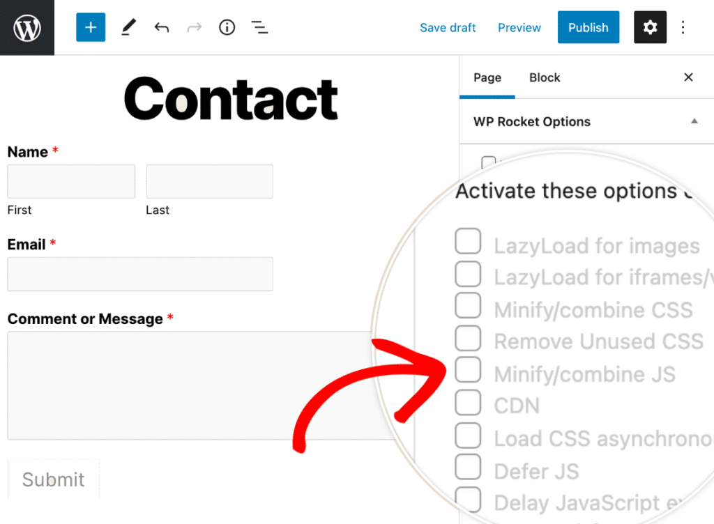 minify-combine-js-wprocket-page - WPForms
