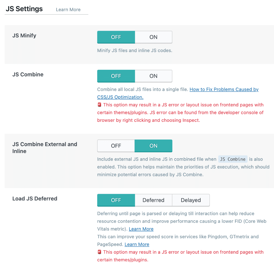 Troubleshooting JavaScript Errors