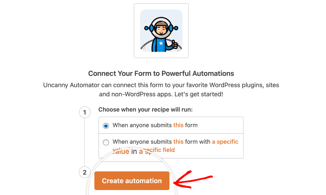 Creating an Uncanny Automator connection