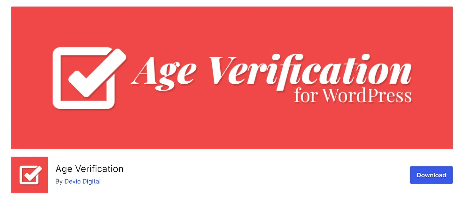 Verificación de edad