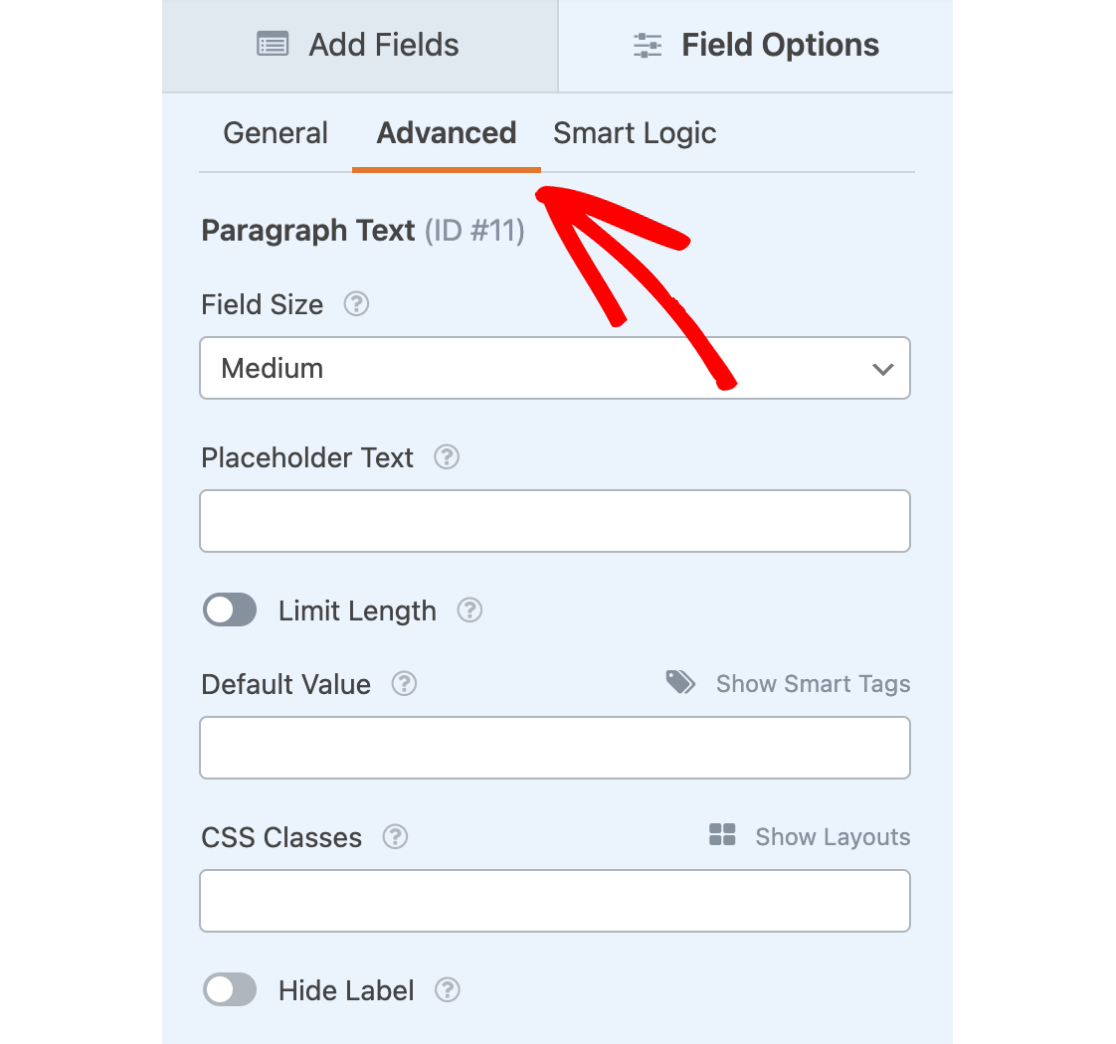 Text Field Limit