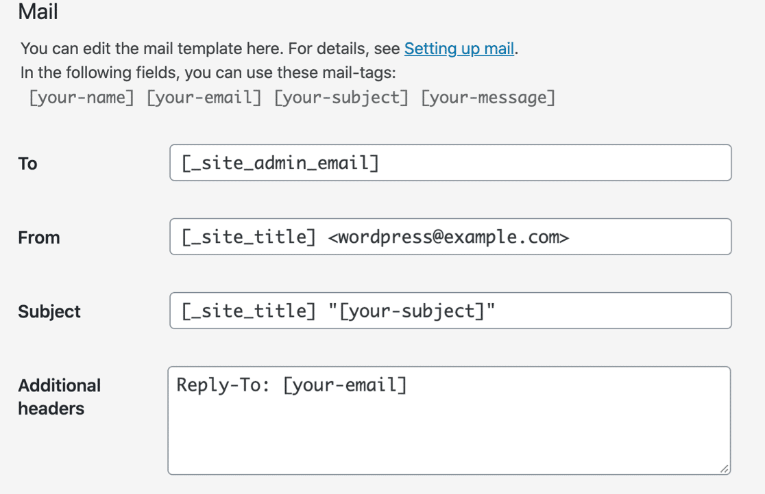 form entries in contact form 7