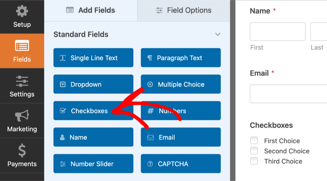 Add a Checkbox-Type Field to Checkout using Register Helper