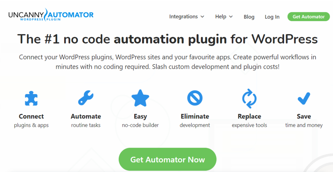 uncanny automator wordpress automation plugin for slack integration