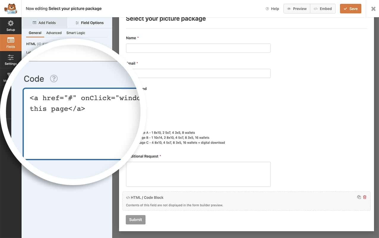 How to a to Your Forms Using HTML