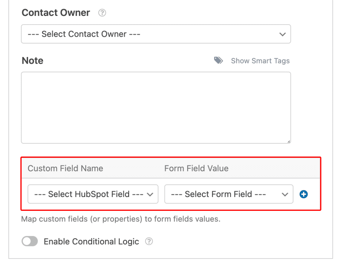 Add custom fields