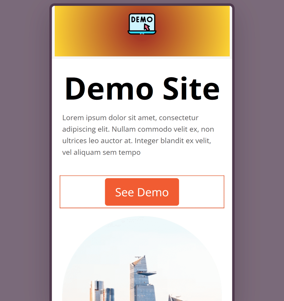 SeedProd Mobile View Demo Site