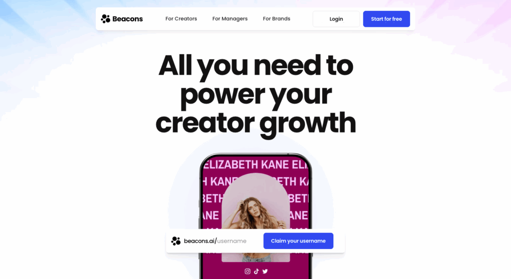 Homepage di beaconsai