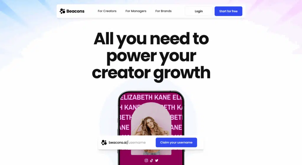 beaconsai homepage
