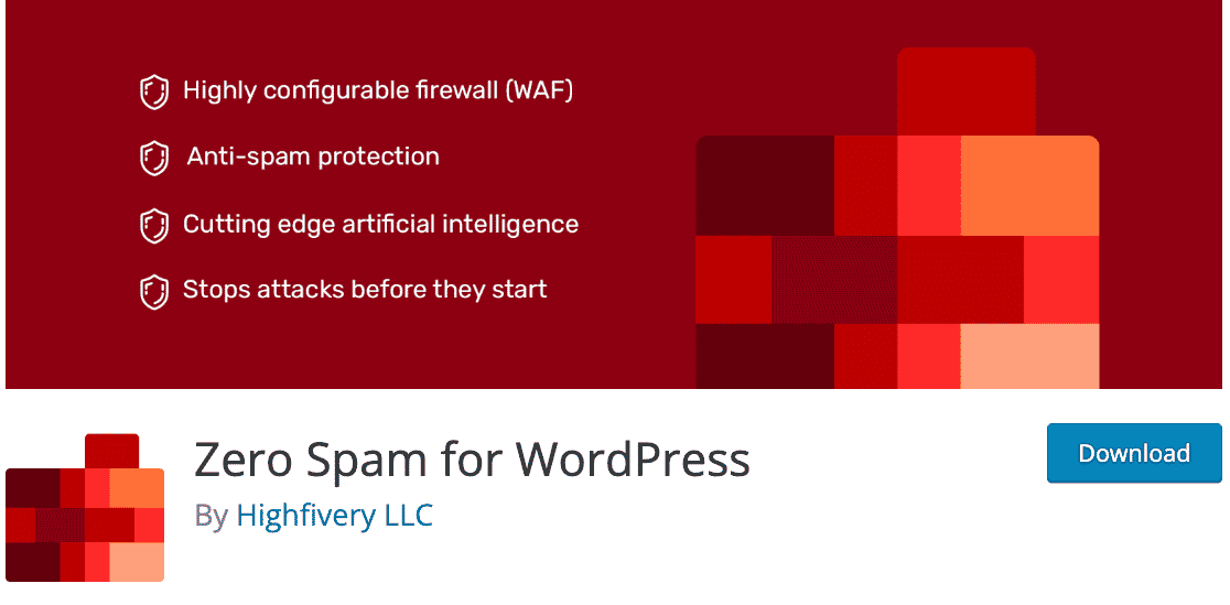 Zero Spam for WordPress