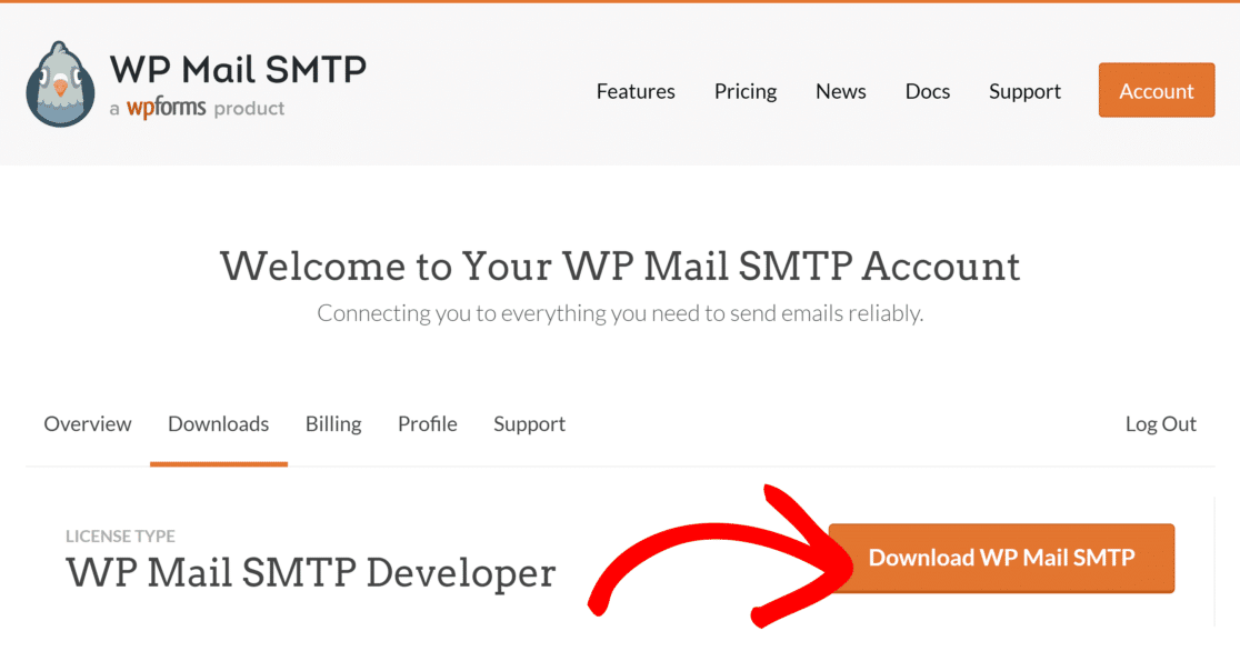 Download WP Mail zip file