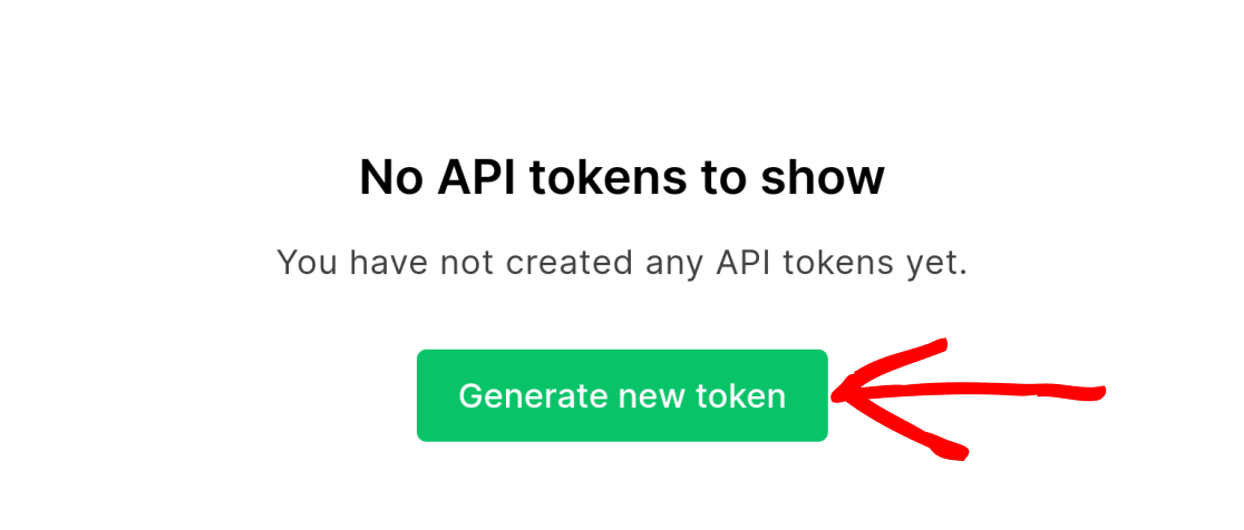 Generate new token