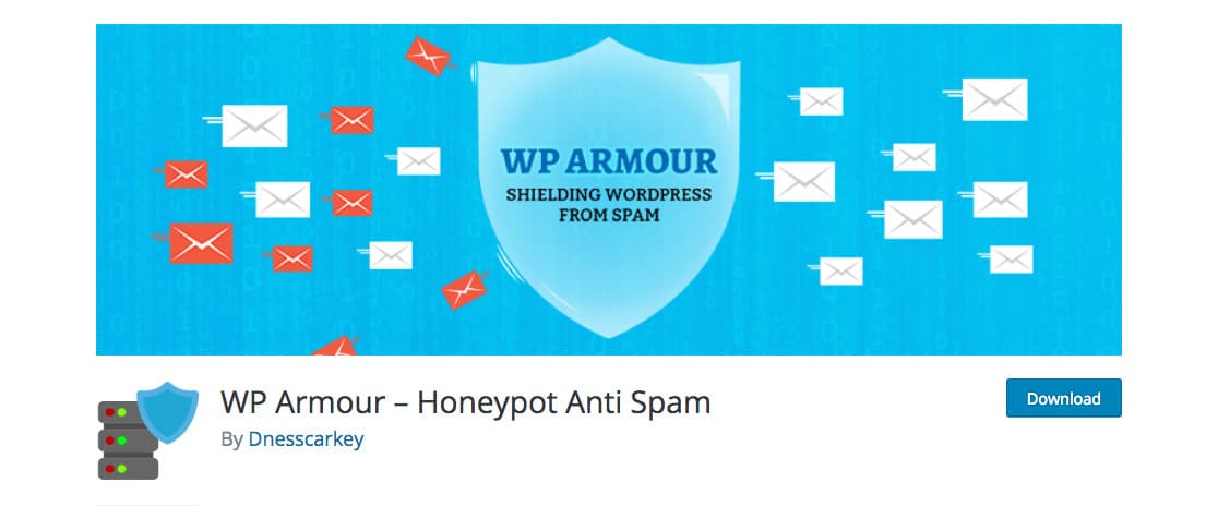 WP Armour's website homepage