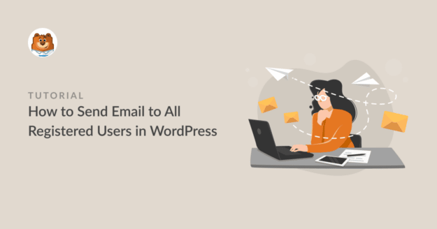 How to send email to all registered users in wordpress