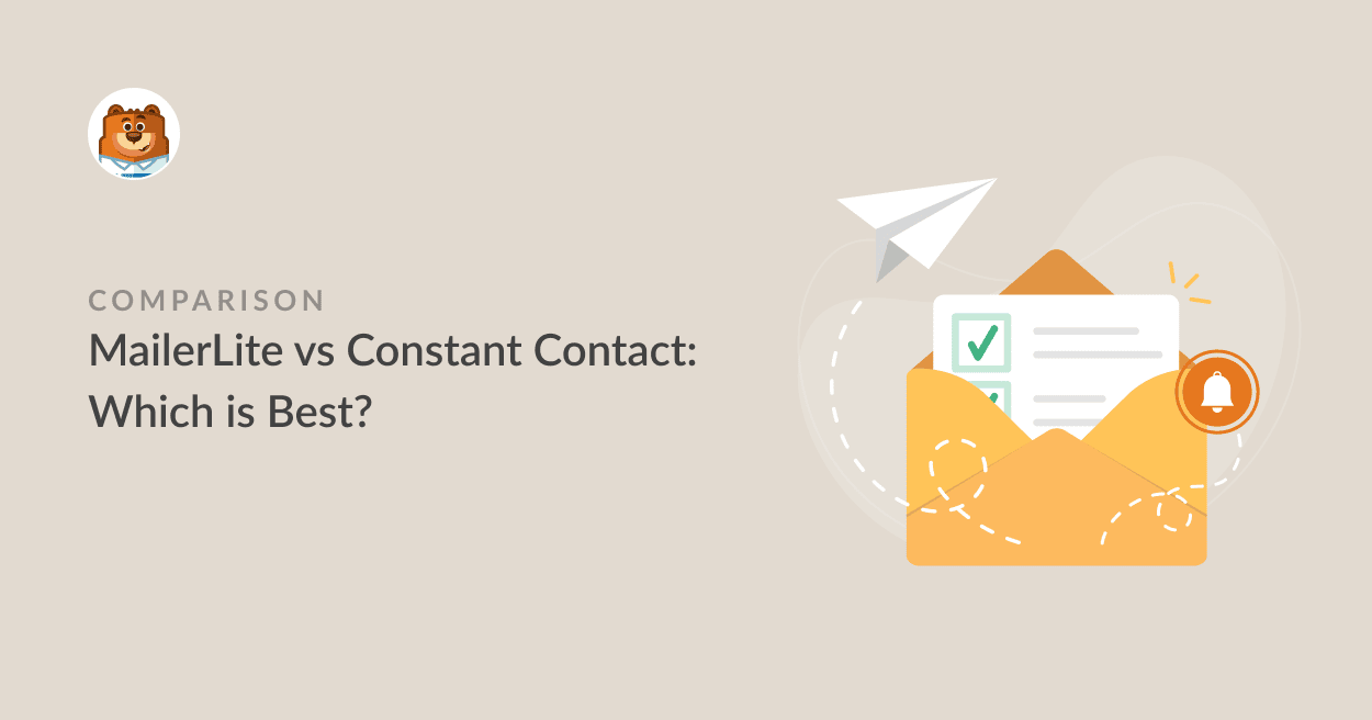 MailerLite vs Constant Contact - WPForms MailerLite vs Constant Contact