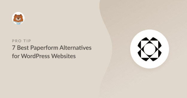 Best Paperform Alternatives for WordPress