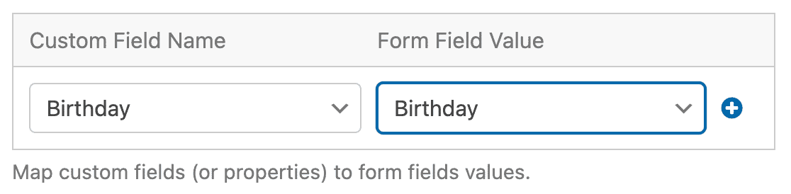 Connecting your Mailchimp custom form field to your newsletter form field