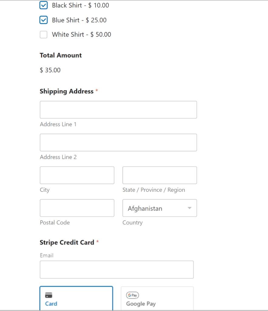 How to Create a WordPress Order Form for Small Business [+TEMPLATE]