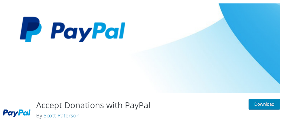 accept donations with paypal