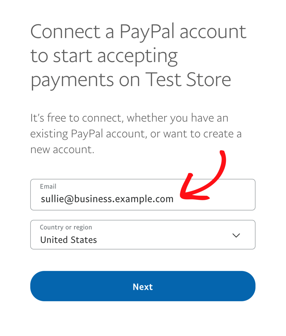 add-paypal-business-email-address