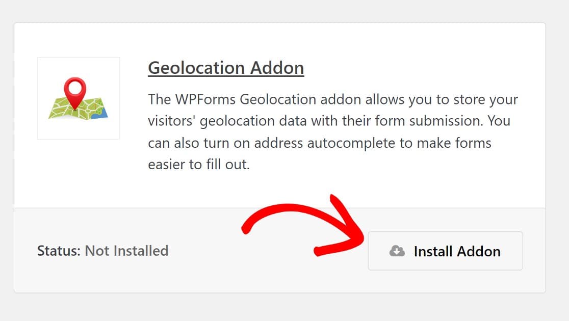 geolocation addon