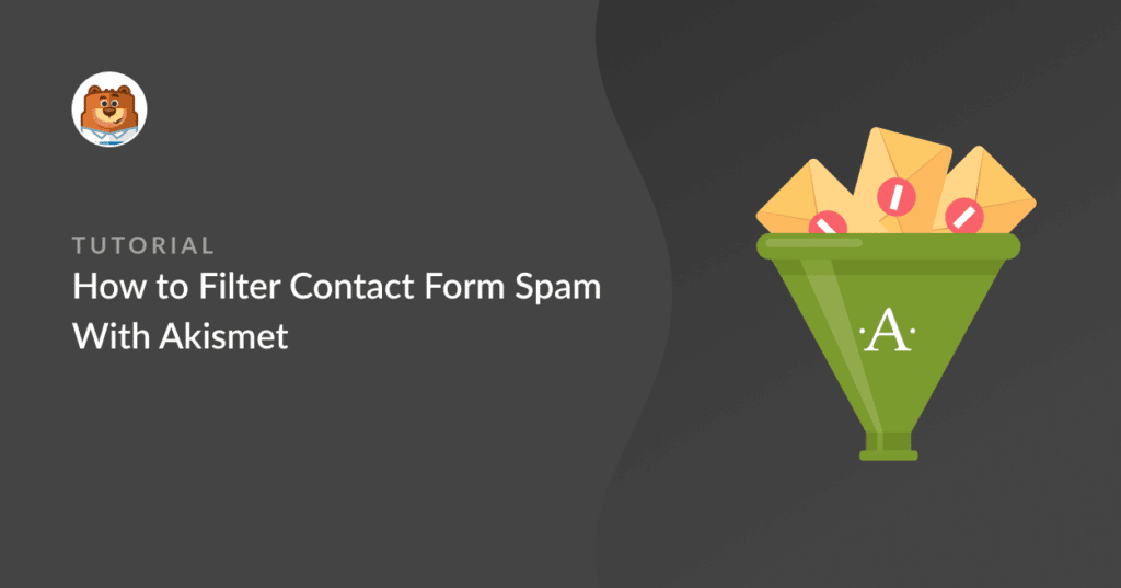 how to filter contact form spam with filter